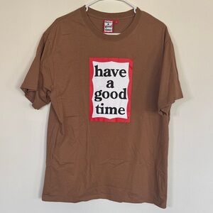 Have a Good Time Brown T-Shirt